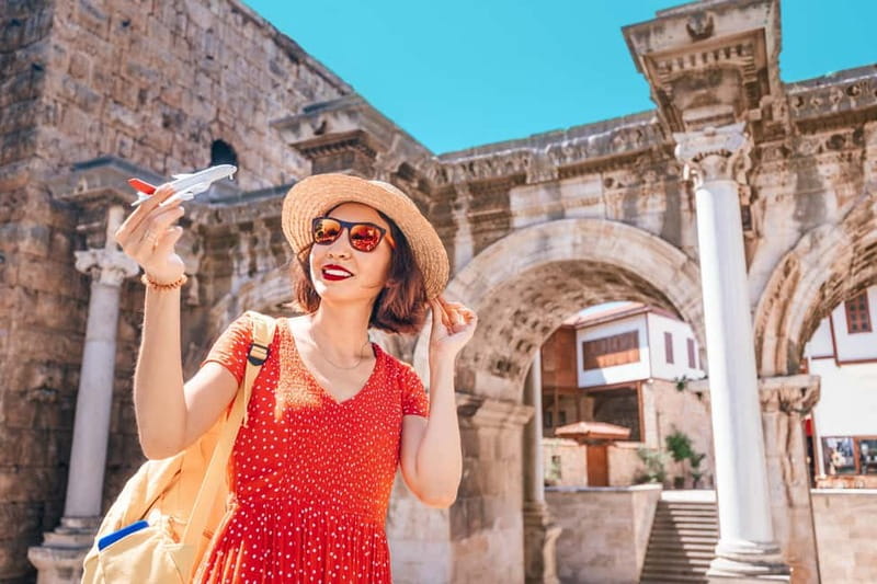 Antalya: Kaleici Old Town Small Group Guided Walking Tour - Hidirlik Tower above the harbor