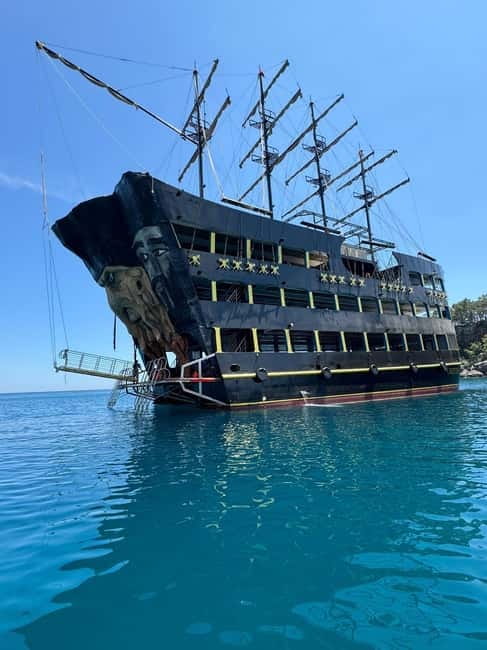 Antalya/Kemer: Boat Tour Visit Caves and Bays With Lunch - From Kemer Marina to the open water