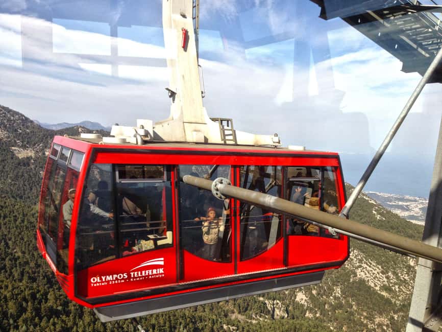 Antalya/Kemer: City Tour w/Olympos Cable Car, Boat & Lunch - Hotel pickup from Antalya, Kemer, and nearby resorts