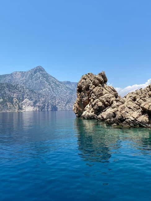 Antalya/Kemer: Suluada Boat Tour with Bays & Maldives Beach - Paradise Bay gives you the first swim