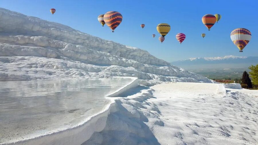 Antalya: Pamukkale Guided Tour With Optional Balloon Flight - The Antalya pickup and early morning ride