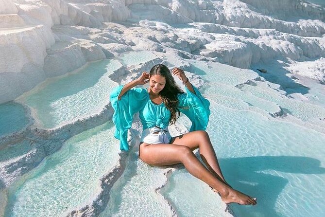 Antalya Pamukkale Hot Springs & Hierapolis Tour With Lunch - Denizli and the Onyx or Stonemason Stop