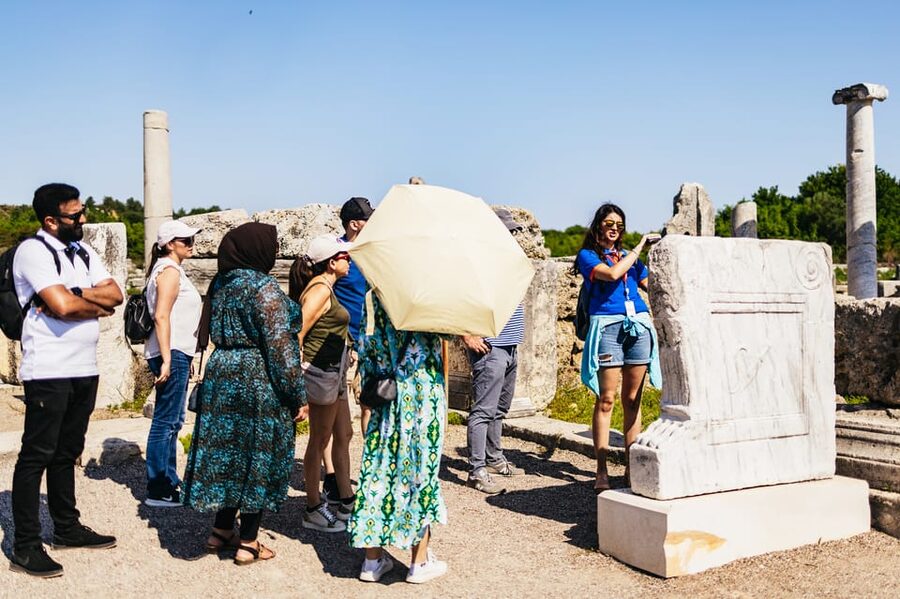 Antalya: Perge, Aspendos, City of Side, and Waterfalls Tour - The guide can shape the whole day