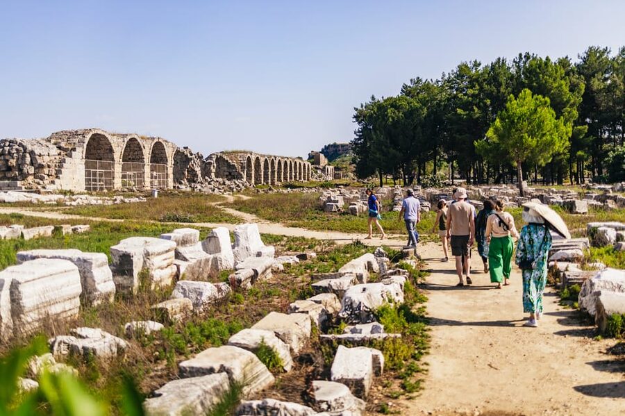 Antalya: Perge, Aspendos, City of Side, and Waterfalls Tour - Aspendos Theater: the strongest single sight