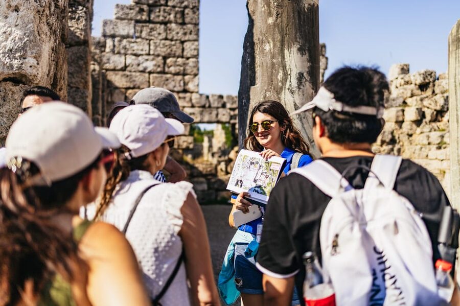 Antalya: Perge, Aspendos, City of Side, and Waterfalls Tour - Transport, timing, and comfort