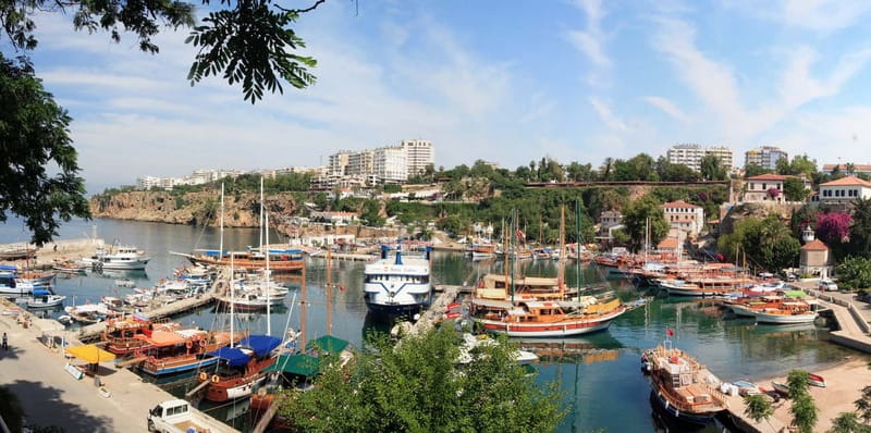 Antalya Private City Tour Waterfalls and Old Town Boat Tour - Lunch beside the falling water