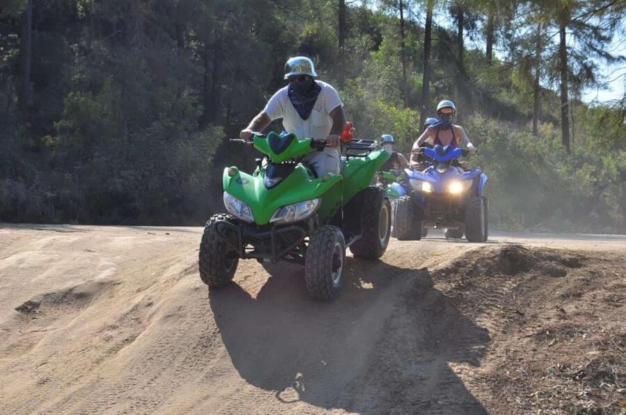 Antalya: Quad-Bike Safari with Hotel Pick-Up - Getting comfortable on a quad bike