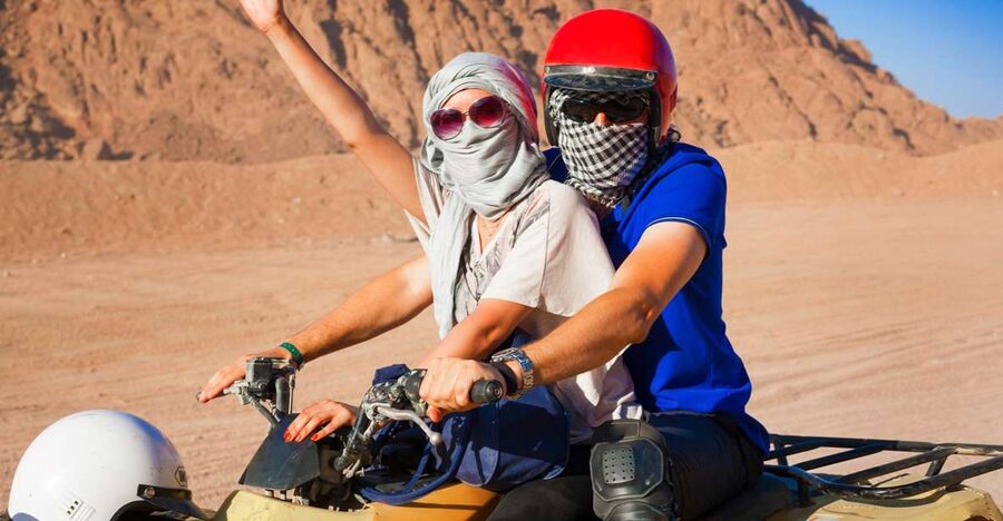 Antalya: Quad Safari Experience with Hotel Transfer - The safety briefing and practice laps