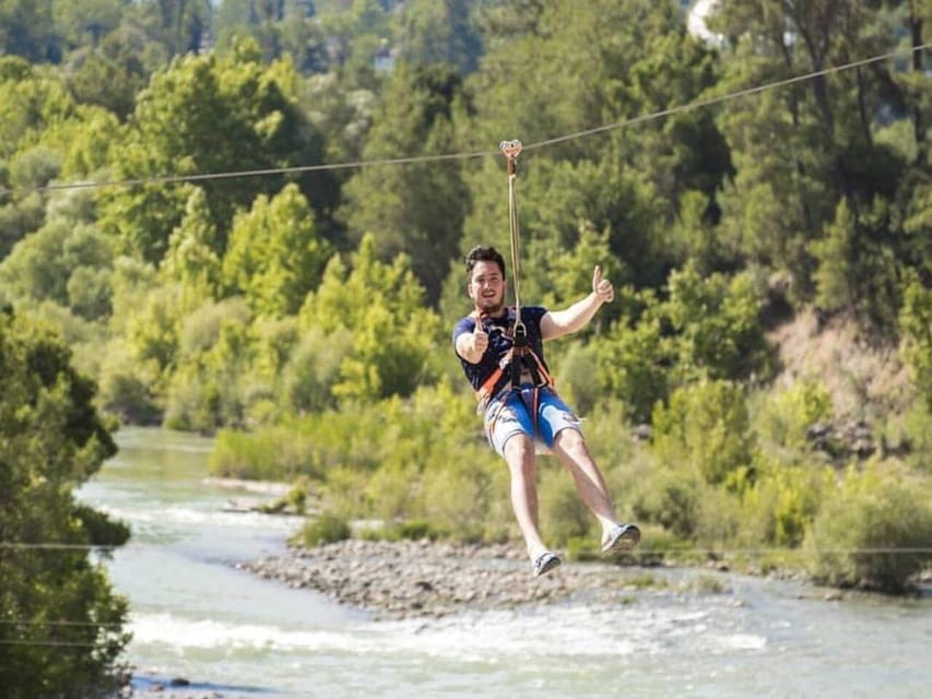 Antalya Rafting, Buggy/Quad, Zipline & Lunch with Swim Break - Choosing between rafting, buggy, quad, and zipline