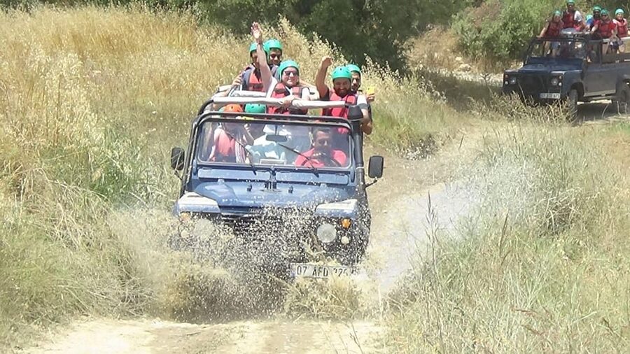 Antalya: Rafting Jeep Buggy&Quad Safari zipline canyon visit - What to pack for the river and dirt tracks