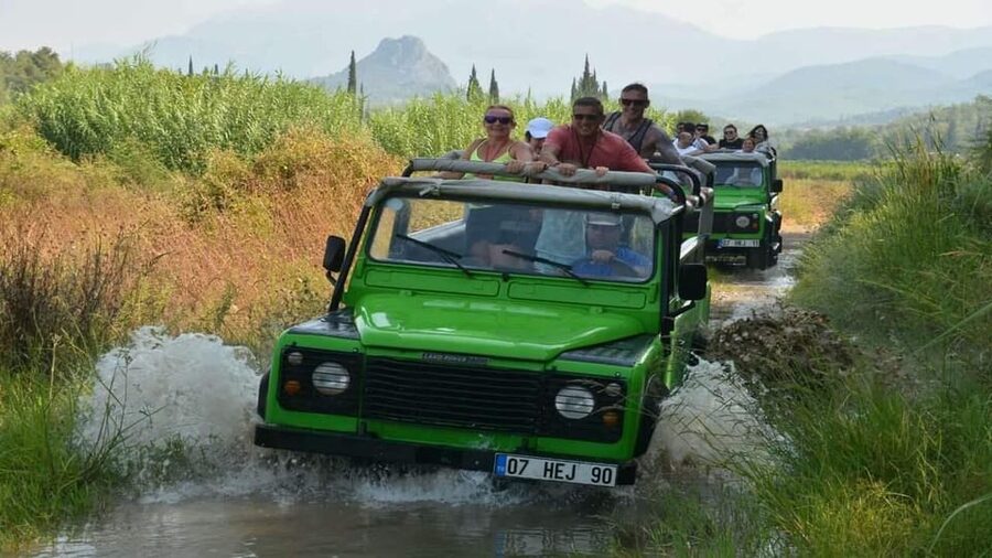 Antalya: Rafting with Lunch and Zipline/ATV or Jeep Option - Lunch at the rafting base
