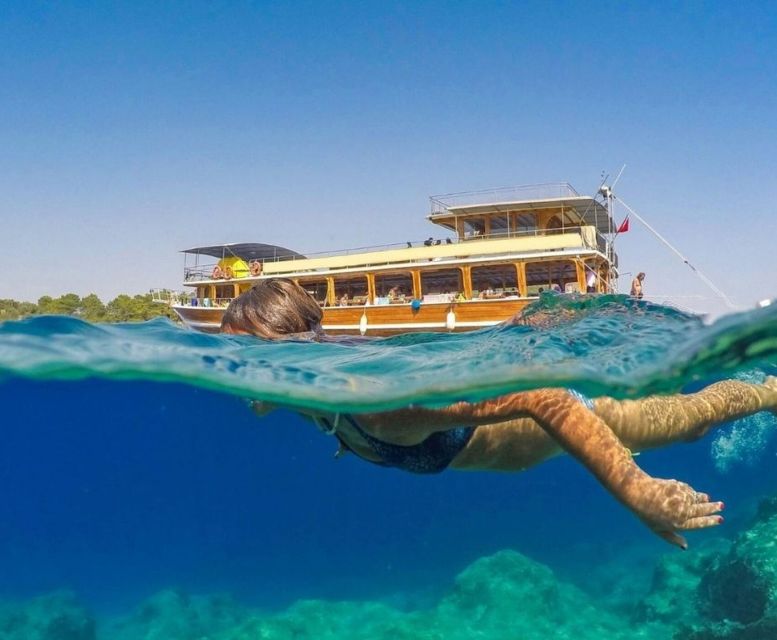 Antalya: Relax Boat Trip with Lunch to the Duden Waterfall - Key points to know before booking