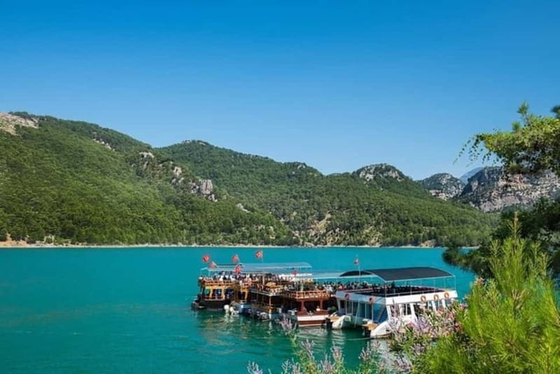 Antalya/Side: Green Canyon Day Trip with Boat Tour and Lunch - Swimming and fishing in the reservoir