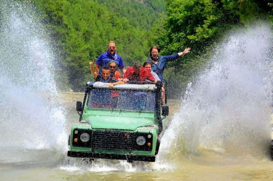 Antalya: Super Combo Quad, Buggy, Rafting & Zipline w/Lunch - Quad biking and buggy tracks in the forest