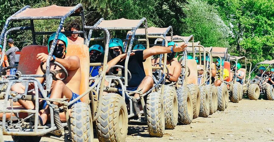 Antalya: Ziplining, Rafting, Jeep Tour & Quad Safari w/Lunch - The 14 km rafting run