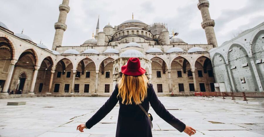 Blue Mosque: Art and Symbolism Guided Group Walking Tour - Inside Sultan Ahmed Mosque with Mehmet Aga