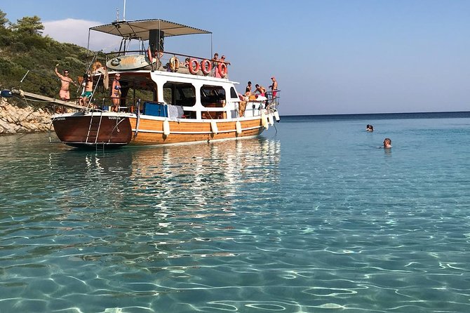 Boat Trip to the Turkish Maldives- Orak Island - Leaving Halikarnas Harbour at 11 am