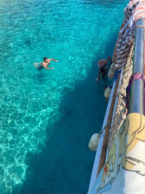 Bodrum Orak Island Boat Cruise with Lunch and Swimming - Two Decks, Simple Comfort