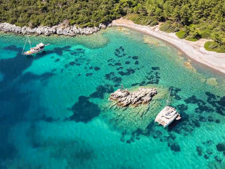 Bodrum: Orak Island Boat Tour with Swim Stops and Lunch - German Bay: your first taste of the Aegean