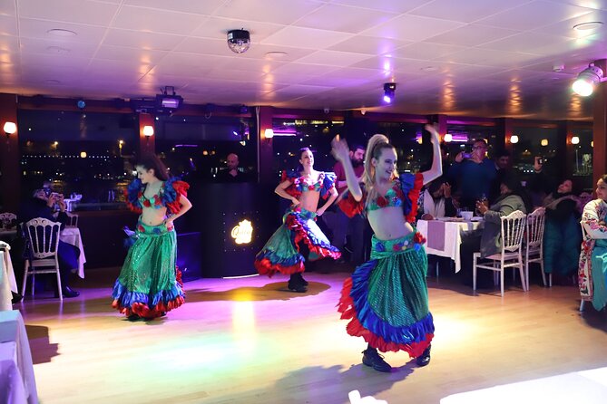 Bosphorus Dinner Cruise Tour with Private Table - Arriving at the mega yacht