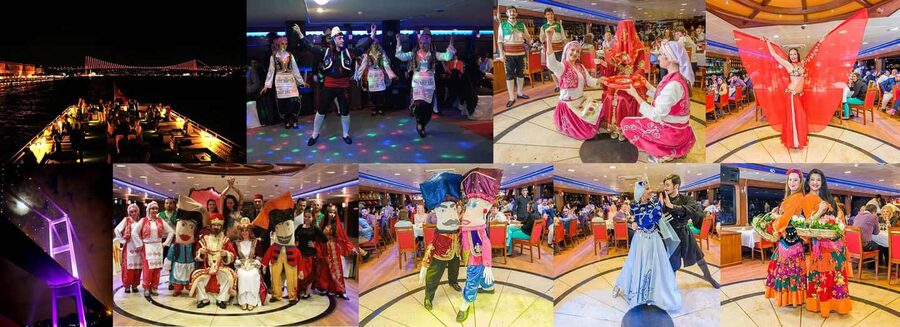 Bosphorus: Dinner Cruise with Live Performances Experience - Boarding at 8:45 PM and settling in