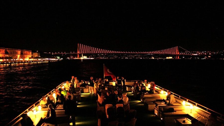 Bosphorus: Dinner Cruise with Live Performances Experience - Turkish-Romani dance, folk performers, and the DJ