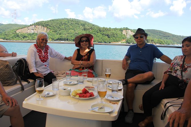Bosphorus Luxury Lunch Cruise & Black Sea Swimming Experience - Palaces and fortresses on the Asian shore