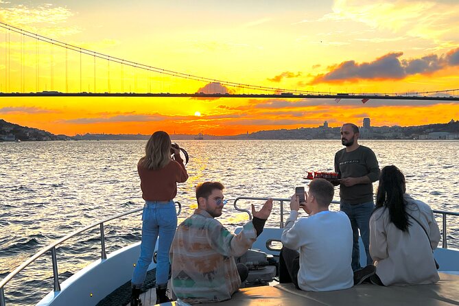Bosphorus Sunset or Daytime Yacht Cruise with Snacks & Live Guide - Dolmabahçe Palace and the European shore