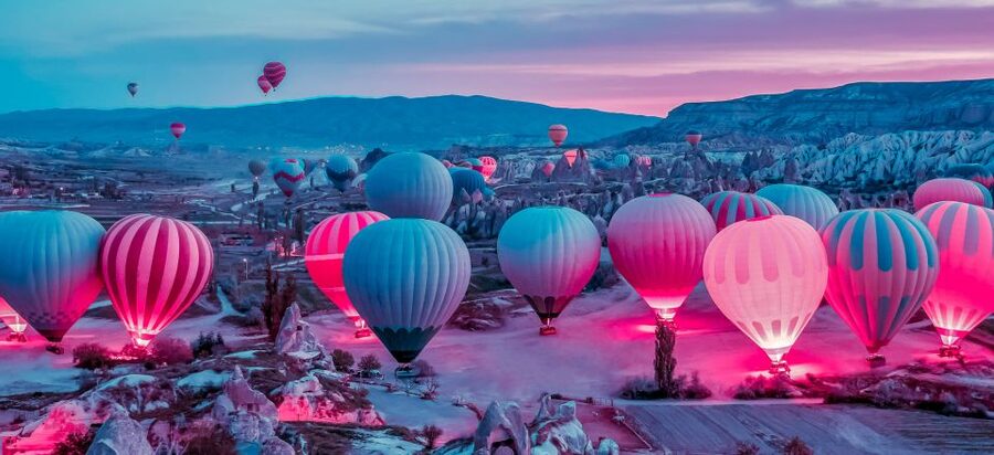 Cappadocia: 1 of 3 Valleys Hot Air Balloon Flight - From hotel pickup to the launch site