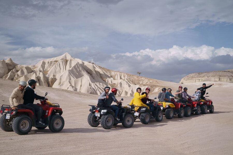 Cappadocia: 2-Hour Sunset ATV Safari with Hotel Transfer - Starting with pickup and a short safety briefing