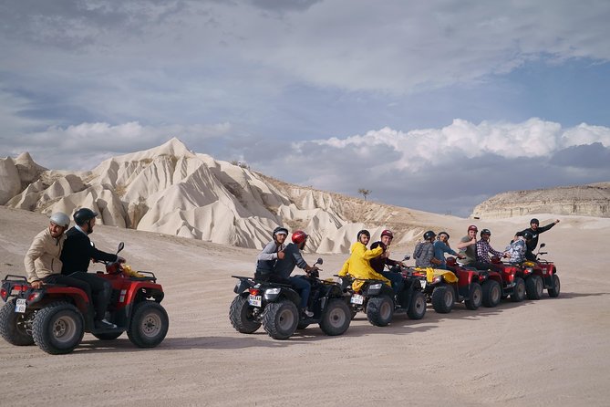Cappadocia 2-Hours Sunset ATV Quad Tour w/Free Hotel Transfer - From hotel pickup to the ATV yard