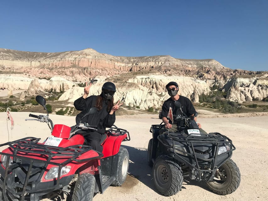 CAPPADOCIA ATV TOUR - Small groups make the ride more manageable