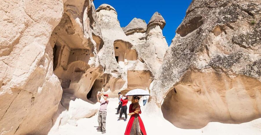 Cappadocia: Full-Day Private Custom Tour - Pigeon Valley explains the carved birdhouses