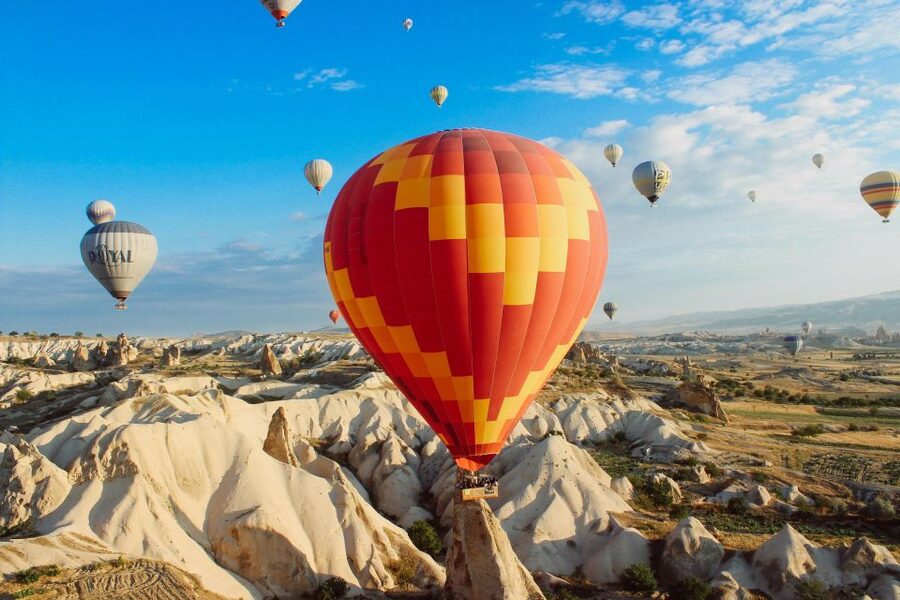 Cappadocia: Goreme Hot Air Balloon Flight Over Fairychimneys - Watching the balloons prepare for takeoff