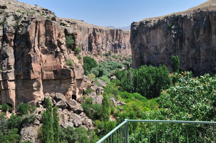 Cappadocia: Green Tour - Ihlara Valley & Underground City - Ihlara Valley trades dry rock for river and shade