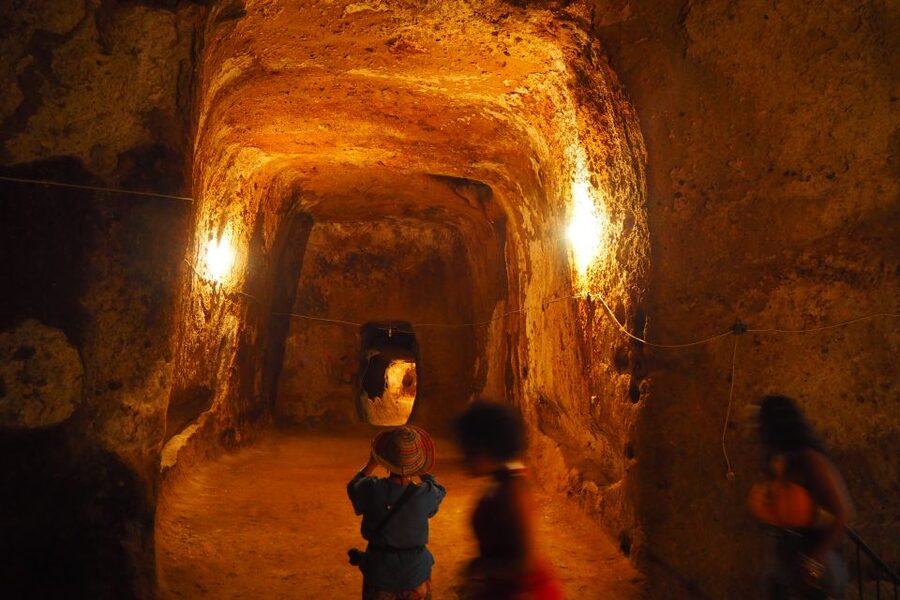 Cappadocia: Green Tour - Ihlara Valley & Underground City - Selime Monastery rewards the climb