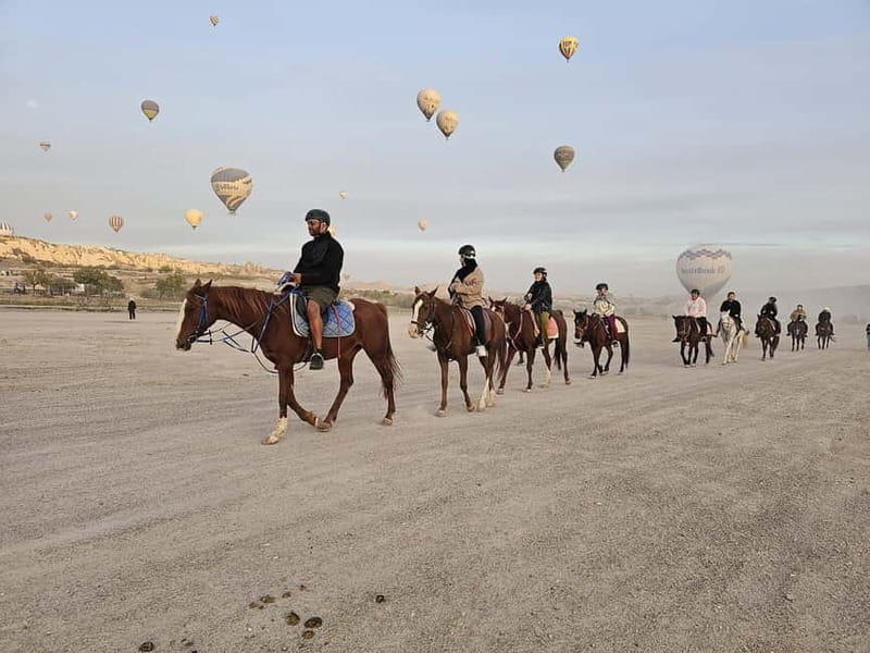 Cappadocia : Horseback riding with fantastic view - Choosing sunrise, daytime, or sunset
