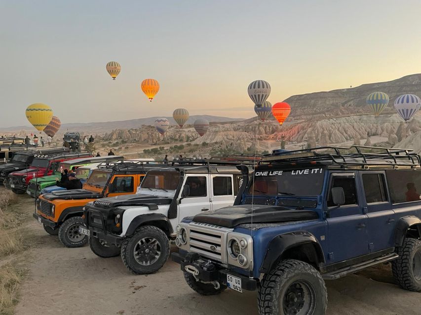 Cappadocia: Jeep Safari with Mini Underground City - The sunrise Göreme route is a different tour