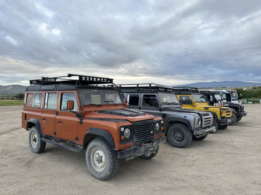 Cappadocia: Jeep Safari with Mini Underground City - Eagle Hill and the champagne finish