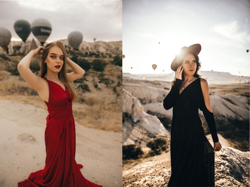 Cappadocia: Photo Shooting With Flying Dresses - Key points to know before you book