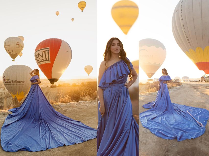 Cappadocia: Photo Shooting With Flying Dresses - Love Valley and its fairy chimneys