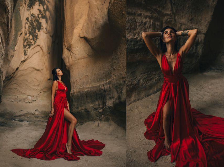 Cappadocia: Photo Shooting With Flying Dresses - Photos, videos, and the editing choice