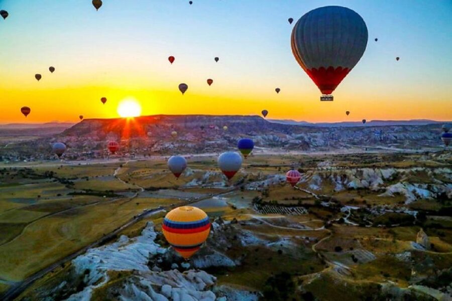 Cappadocia: Red Tour and Sunrise Balloon Tour - Uchisar Castle, Cappadocia’s high point