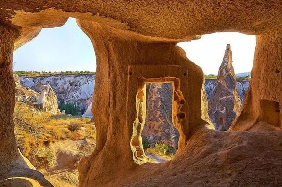 Cappadocia :Red Tour Entry Tickets and Lunch Included - Uçhisar Castle and the first wide view