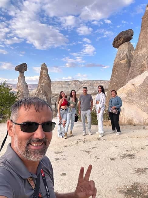 Cappadocia Red Tour with English Speaking Guide - Uchisar Castle gives you the first big view