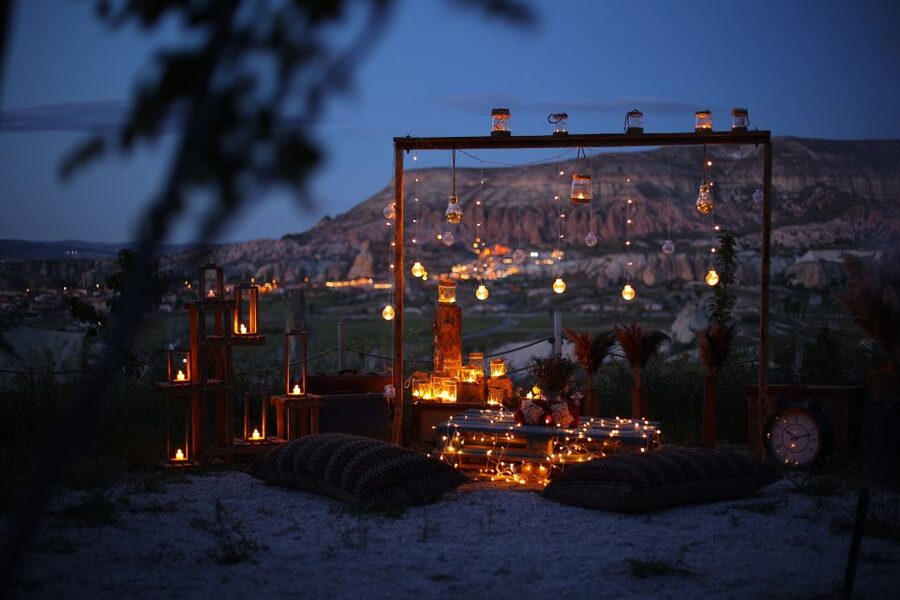 Cappadocia: Romantic Concept Dinner in the Valley - The food: Turkish choices and more than a light supper