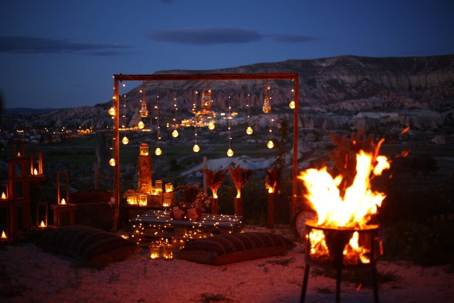 Cappadocia: Romantic Concept Dinner in the Valley - Service that gives you privacy without leaving you on your own