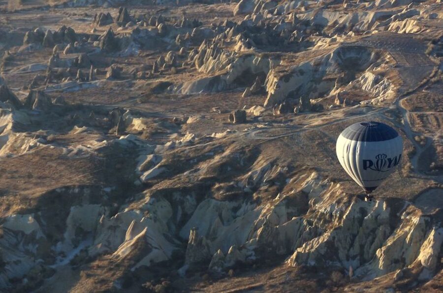 Cappadocia: Royal Queen Hot Air Balloon Tour at Sunrise - The landing and champagne toast
