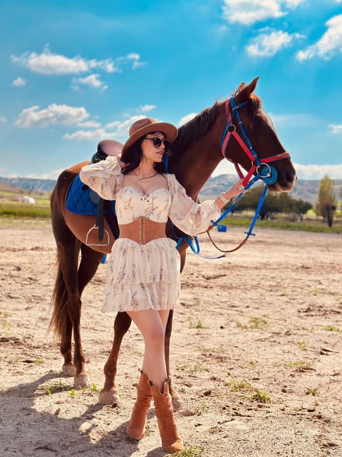 Cappadocia's Sunrise Horseback Riding - The Ladies Monastery and the shape of the route