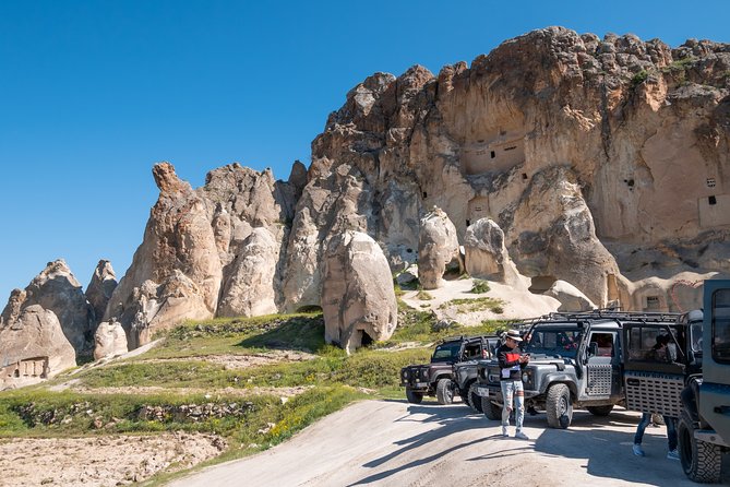 Cappadocia: Sunrise and Sunset Jeep Safari - Pancarlik Valley mixes rock and religious art